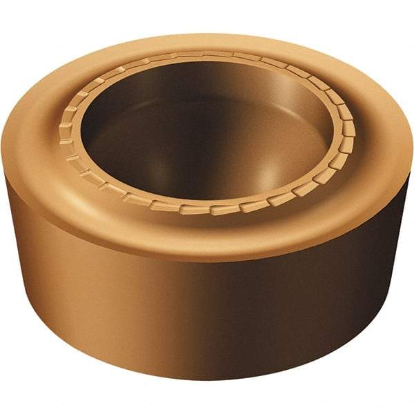 Sandvik Coromant - RCMT1606M0 SM Grade 1125 Carbide Turning Insert - TiAlN/AlCr2O3 Finish, Round, 5/8" Inscr Circle, 1/4" Thick - USA Tool & Supply