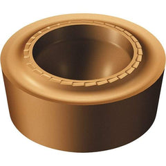 Sandvik Coromant - RCMT1606M0 SM Grade 1125 Carbide Turning Insert - TiAlN/AlCr2O3 Finish, Round, 5/8" Inscr Circle, 1/4" Thick - USA Tool & Supply