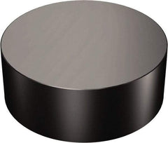 Sandvik Coromant - RNGN65 Grade 650 Ceramic Turning Insert - TiN Finish, Round, 3/4" Inscr Circle, 5/16" Thick - USA Tool & Supply