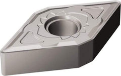 Sandvik Coromant - DNMG431 SM Grade H13A Carbide Turning Insert - Uncoated, 55° Diamond, 1/2" Inscr Circle, 3/16" Thick, 1/64" Corner Radius - USA Tool & Supply