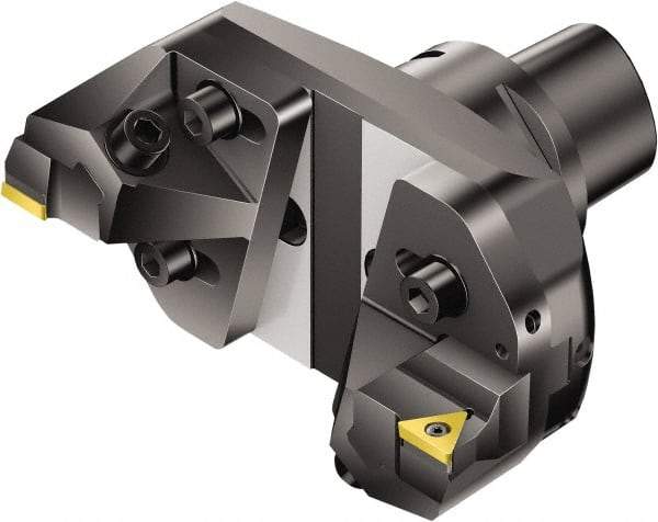 Sandvik Coromant - Right Hand Cut, 198mm Min Bore Diam, Steel Modular Boring Cutting Unit Head - 4.8032" Max Bore Depth, Through Coolant, Compatible with TCMT 432820..TC-Cx (XL) - USA Tool & Supply