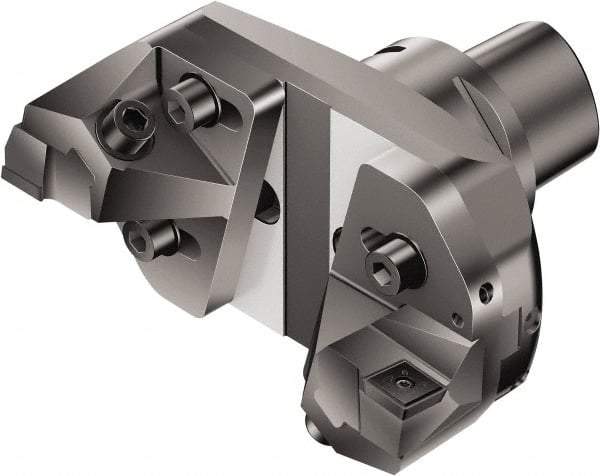 Sandvik Coromant - Right Hand Cut, 198mm Min Bore Diam, Steel Modular Boring Cutting Unit Head - 5.0394" Max Bore Depth, Through Coolant, Compatible with 880-0906W08H-P-GM820..SP-Cx (XL) - USA Tool & Supply