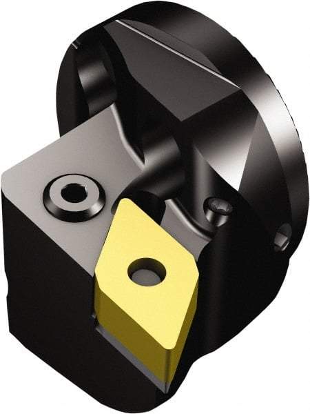Sandvik Coromant - Left Hand Cut, Size 25, DNMG 332 Insert Compatiblity, Modular Turning & Profiling Cutting Unit Head - 21mm Ctr to Cutting Edge, 32mm Head Length, Through Coolant, Series T-Max P - USA Tool & Supply