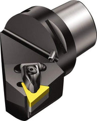 Sandvik Coromant - Left Hand Cut, Size C6, TNMG 22 04 08 & TNMG 432 Insert Compatiblity, External Modular Turning & Profiling Cutting Unit Head - 45mm Ctr to Cutting Edge, 65mm Head Length, Through Coolant, Series T-Max P - USA Tool & Supply