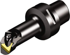 Sandvik Coromant - Left Hand Cut, Size C4, TNMG 332 Insert Compatiblity, Modular Turning & Profiling Cutting Unit Head - 17mm Ctr to Cutting Edge, 90mm Head Length, Through Coolant, Series T-Max P - USA Tool & Supply