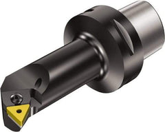 Sandvik Coromant - Left Hand Cut, Size C5, TNMG 16 04 08 & TNMG 332 Insert Compatiblity, External Modular Turning & Profiling Cutting Unit Head - 17mm Ctr to Cutting Edge, 90mm Head Length, Through Coolant, Series T-Max P - USA Tool & Supply