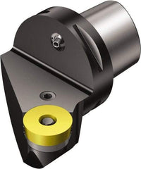 Sandvik Coromant - Right Hand Cut, Size C10, RCMX 32 09 00 Insert Compatiblity, External Modular Turning & Profiling Cutting Unit Head - 68mm Ctr to Cutting Edge, 110mm Head Length, Through Coolant, Series T-Max P - USA Tool & Supply