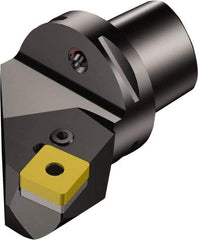 Sandvik Coromant - Left Hand Cut, Size C8, SNMG 25 07 24 & SNMG 856 Insert Compatiblity, External Modular Turning & Profiling Cutting Unit Head - 55mm Ctr to Cutting Edge, 86mm Head Length, Through Coolant, Series T-Max P - USA Tool & Supply