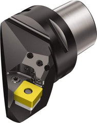 Sandvik Coromant - Left Hand Cut, Size C6, SNMG 643 Insert Compatiblity, Modular Turning & Profiling Cutting Unit Head - 45mm Ctr to Cutting Edge, 65mm Head Length, Through Coolant, Series T-Max P - USA Tool & Supply
