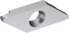 Sandvik Coromant - MAGL3 MAG H13A Grade, 0.0394" Cutting Width, Carbide Cutoff Insert - 0.002" Cnr Rad - USA Tool & Supply