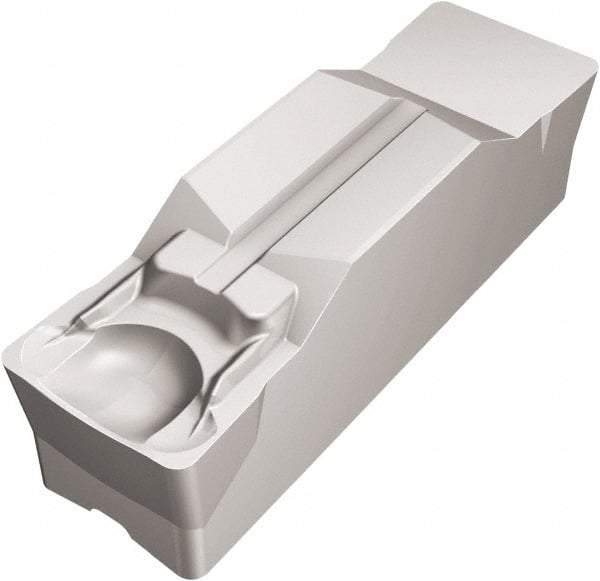 Sandvik Coromant - M1N123 GM Grade H13A, 11mm Cutting Width Carbide Grooving Insert - Neutral, Uncoated - USA Tool & Supply