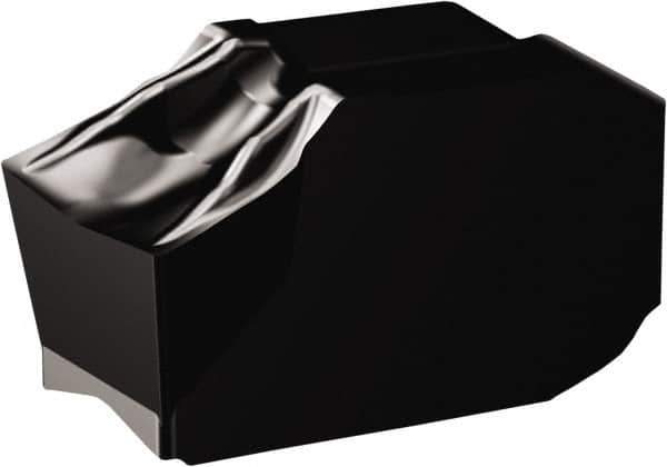 Sandvik Coromant - QDG CF 1105 Grade, 0.1181" Cutting Width, Carbide Cutoff Insert - 0.0059" Cnr Rad, TiAlN Coated - USA Tool & Supply
