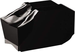 Sandvik Coromant - QDG CF 1105 Grade, 0.1181" Cutting Width, Carbide Cutoff Insert - 0.0059" Cnr Rad, TiAlN Coated - USA Tool & Supply