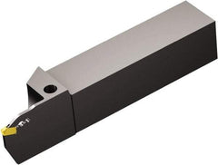 Sandvik Coromant - QD-R/LF..C..D, External, Right Hand, 33mm Max Depth of Cut, Indexable Grooving Tool Holder - QD-NG-0300-0002-CM Insert Compatibility, 32mm Shank Height, 32mm Shank Width, 170mm OAL, Through Coolant - USA Tool & Supply