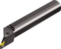Sandvik Coromant - 63.5mm Min Bore Diam, 254mm OAL, 40mm Shank Diam, R/LAX123..B-020 Indexable Boring Bar - N123L2-0800- AM Insert - USA Tool & Supply
