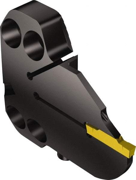 Sandvik Coromant - N123K2-0600-0004-TF Insert, 20mm Head Length, Modular Grooving Blade Holder Head - Right Hand Cut, System Size 70, Through Coolant, Series CoroCut 1-2 - USA Tool & Supply
