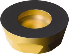 Sandvik Coromant - R3001240 KM Grade 3330 Carbide Milling Insert - TiCN/Al2O3/TiN Finish, 4mm Thick, 12mm Inscribed Circle, 6mm Corner Radius - USA Tool & Supply