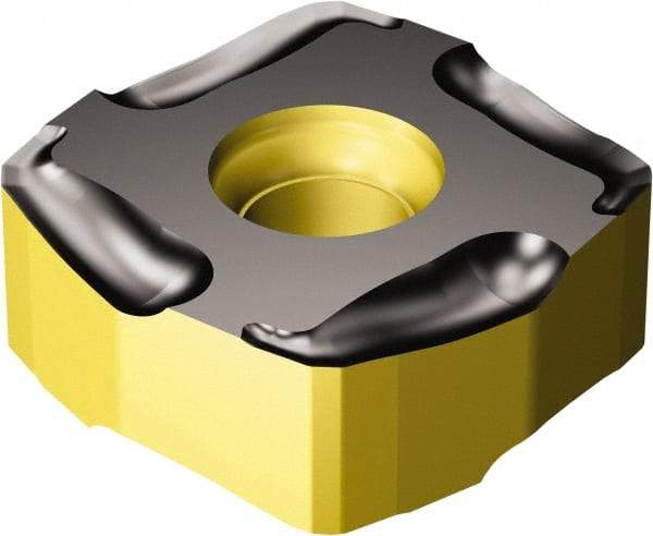 Sandvik Coromant - L3651505 KL Grade 3330 Carbide Milling Insert - TiCN/Al2O3/TiN Finish, 5.56mm Thick, 15mm Inscribed Circle - USA Tool & Supply