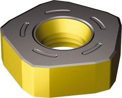 Sandvik Coromant - 357N2408 KH Grade 3330 Carbide Milling Insert - TiCN/Al2O3/TiN Finish, 7.94mm Thick, 24.4mm Inscribed Circle - USA Tool & Supply