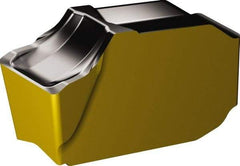 Sandvik Coromant - QDNG0318 PM 4240 Grade, 3.18mm Cutting Width, Carbide Cutoff Insert - 0.2mm Cnr Rad, TiCN/Al2O3/TiN Coated - USA Tool & Supply