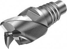 Sandvik Coromant - 316-SM A Grade H10F Carbide End Milling Tip Insert - Uncoated, 3 Flutes, 16mm Cutting Diam, 8.5mm Depth of Cut, 18.7mm Extension, 45° Helix - USA Tool & Supply