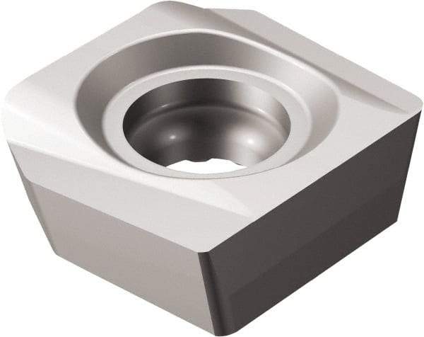 Sandvik Coromant - R590110504 NW Grade H10 Carbide Milling Insert - Uncoated, 5mm Thick, 0.4mm Corner Radius - USA Tool & Supply