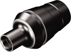 Sandvik Coromant - ER25 Taper Shank 9.15mm Hole End Mill Holder/Adapter - 0.4331" Projection, Through-Spindle Coolant - Exact Industrial Supply