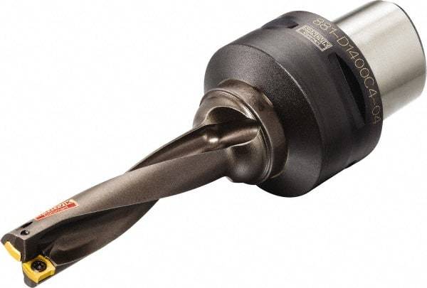 Sandvik Coromant - 64mm Max Drill Depth, 4xD, 16mm Diam, Indexable Insert Drill - C4 Coromant Shank - USA Tool & Supply