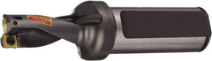 Sandvik Coromant - 39mm Max Drill Depth, 2xD, 17.5mm Diam, Indexable Insert Drill - 2 Inserts, 25mm Shank Diam, Flange Shank - USA Tool & Supply