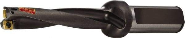Sandvik Coromant - 71.37mm Max Drill Depth, 5xD, 14.27mm Diam, Indexable Insert Drill - 19.05mm Shank Diam, 3/4 Cylindrical Shank - USA Tool & Supply