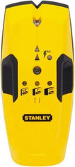 Stanley - 1-1/2" Deep Scan Stud Finder - 9V Battery, Wood, Metal - USA Tool & Supply