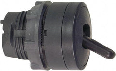 Schneider Electric - 22mm Mount Hole, 2 Position, Toggle Operated, Selector Switch Only - Black, Maintained (MA), Nonilluminated, Shock, Vibration and Water Resistant - USA Tool & Supply