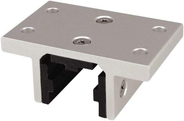 80/20 Inc. - Open Shelving Accessory/Component - Aluminum, Use with 25 Series - USA Tool & Supply