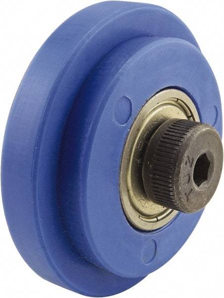 80/20 Inc. - Open Shelving Roller Wheels - Nylon, Use with 40 Series - USA Tool & Supply