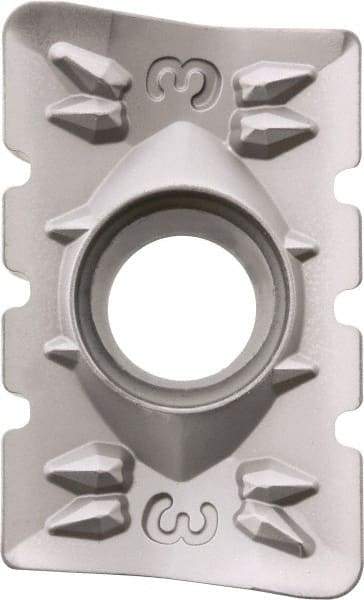 Kyocera - APMT250608 NB3 Grade PR1230 Carbide Milling Insert - Megacoat Finish, 6.35mm Thick, 0.8mm Corner Radius - USA Tool & Supply