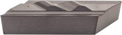 Kennametal - NPR331, KCU25 Grade Carbide Profiling Insert - AlTiN Finish, 55° Incl Angle, Parallelogram, 0.8949" Side Length, 3/16" Thick, 1/64" Corner Radius - USA Tool & Supply