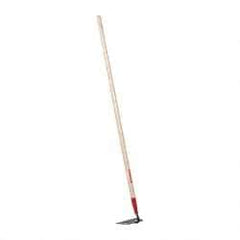 Razor-Back - 4-1/2" High x 7" Wide Square Steel Hoe - 54" Long Wood Straight Handle - USA Tool & Supply