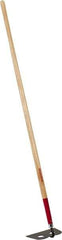 Razor-Back - 6" High x 10" Wide Square Steel Hoe - 66" Long Wood Straight Handle - USA Tool & Supply