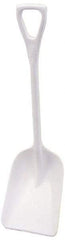 Remco - 14" High x 11" Wide Square Plastic Scoop - 38" Long Plastic D-Grip Handle - USA Tool & Supply