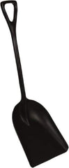 Remco - 17" High x 14" Wide Square Plastic Shovel - 42" Long Plastic D-Grip Handle - USA Tool & Supply