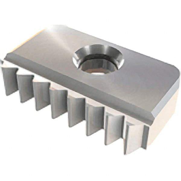 Iscar - 3mm Pitch, External Thread, ISO Standard, MT21 IC908 Grade Thread Mill Insert - Carbide, TiAlN Coating - USA Tool & Supply