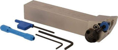 Iscar - PWLN, Right Hand Cut, 1" Shank Height x 1" Shank Width, Negative Rake Indexable Turning Toolholder - 6" OAL, WN.. Insert Compatibility, Series Isoturn - USA Tool & Supply