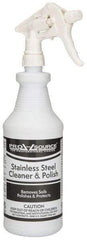 PRO-SOURCE - 0.25 Gallon Liquid Stainless Steel Cleaner - Bottle - USA Tool & Supply