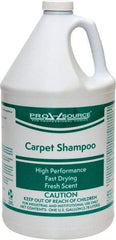PRO-SOURCE - 1 Gal Bottle Carpet & Upholstery Cleaner - Clean/Fresh Scent, Use on Carpet Cleaning - USA Tool & Supply