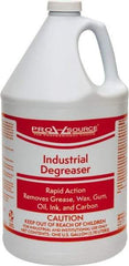 PRO-SOURCE - 1 Gal Bottle Cleaner/Degreaser - Liquid, Butyl-Based, Lemon - USA Tool & Supply