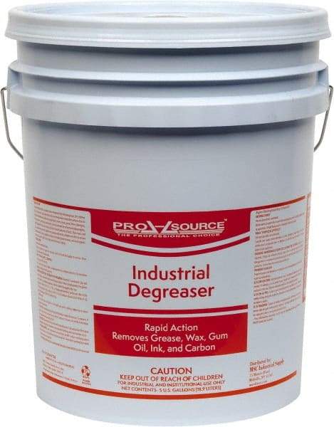 PRO-SOURCE - 5 Gal Bucket Cleaner/Degreaser - Liquid, Butyl-Based, Citrus - USA Tool & Supply