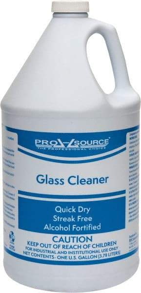PRO-SOURCE - 1 Gal Bottle Clean/Fresh Glass Cleaner - Use on Glass & Mirror - USA Tool & Supply
