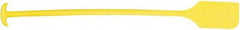 Remco - Yellow Polypropylene Mixing Paddle without Holes - 52" Overall Length - USA Tool & Supply