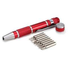 9 Piece SAE Precision Pocket Screwdriver Set - USA Tool & Supply