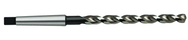 7.5mm Dia. - HSS - 1MT - 130° Point - Parabolic Taper Shank Drill-Nitrited Lands - USA Tool & Supply